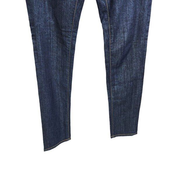 AG Adriano Goldschmied Pull On Skinny Jean Women's Size 28R Blue Denim - Picture 4 of 11